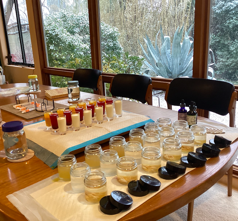 set table holistic retreat
